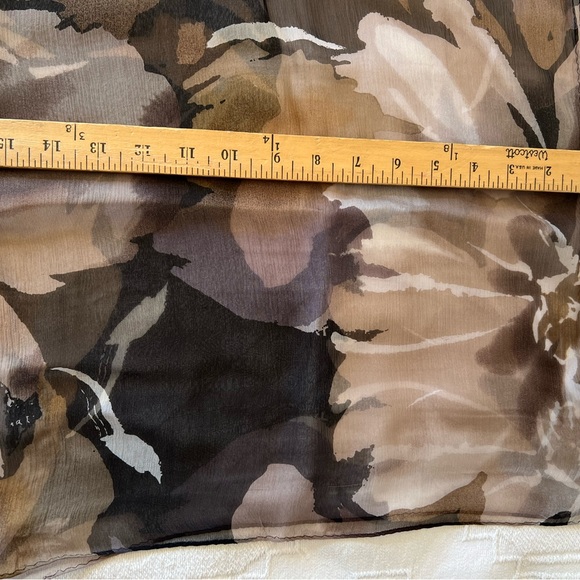 Ann Klein silk scarf - Picture 8 of 8